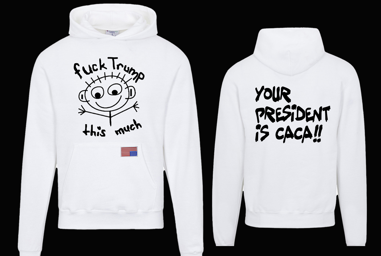 F**K Trump THIS MUCH HOOODIE