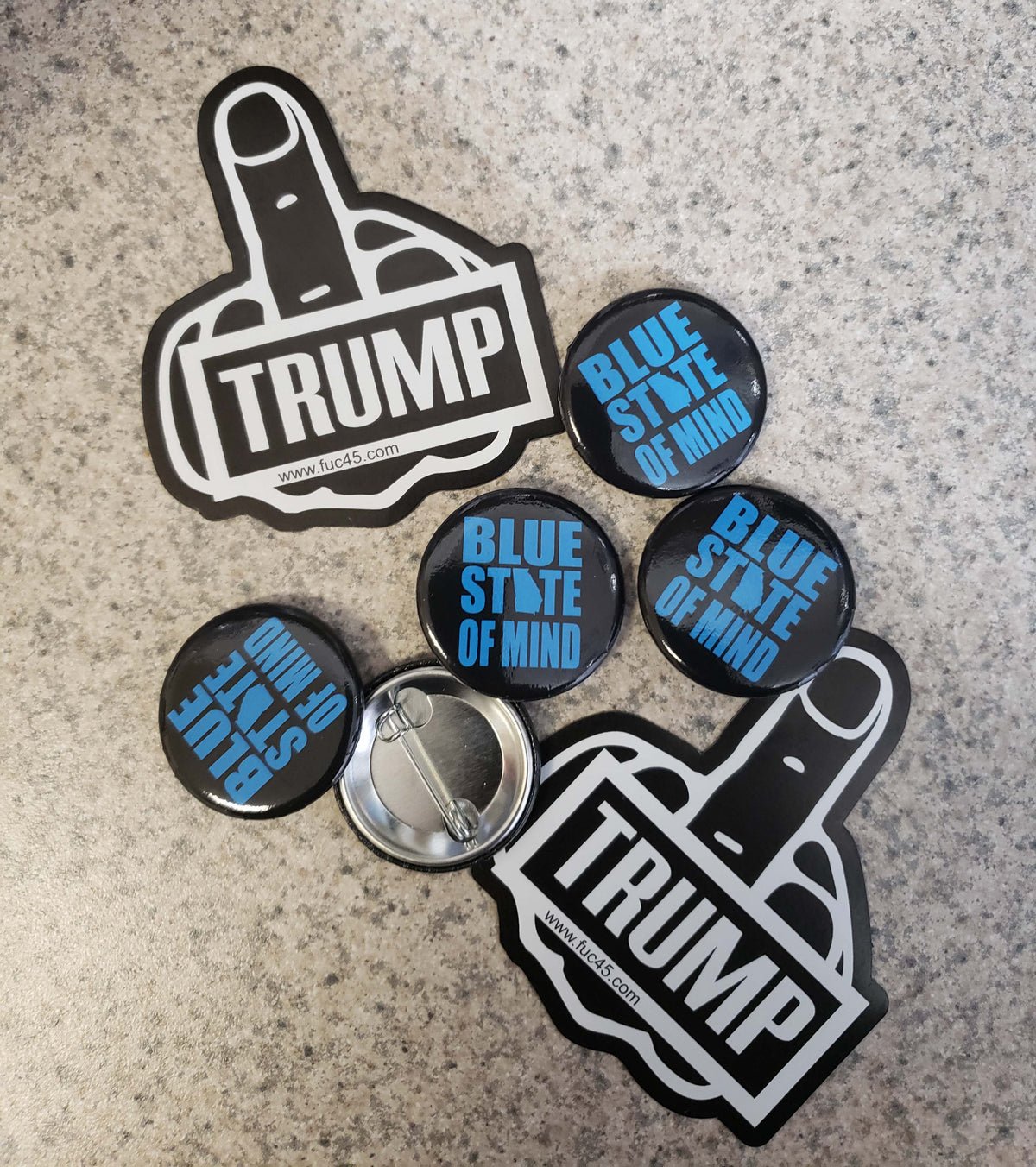 MAGNETS , STICKERS , & PINS